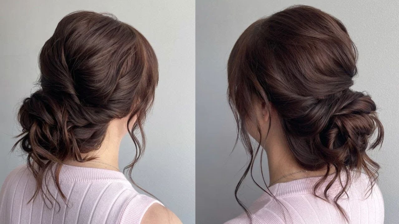 How to create a stylish version of the messy bun with this simple hair tutorial.