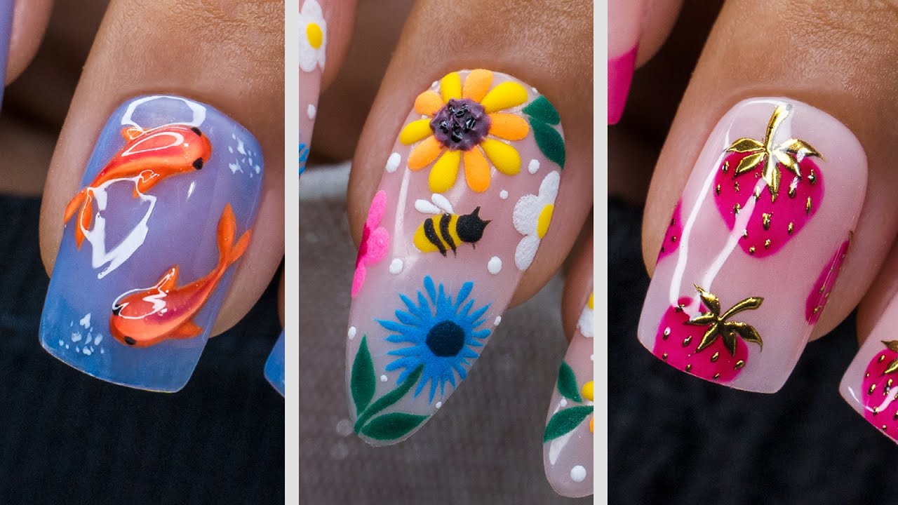 New Nail Art Ideas 2025 | Best Summer Nail Art Tutorial