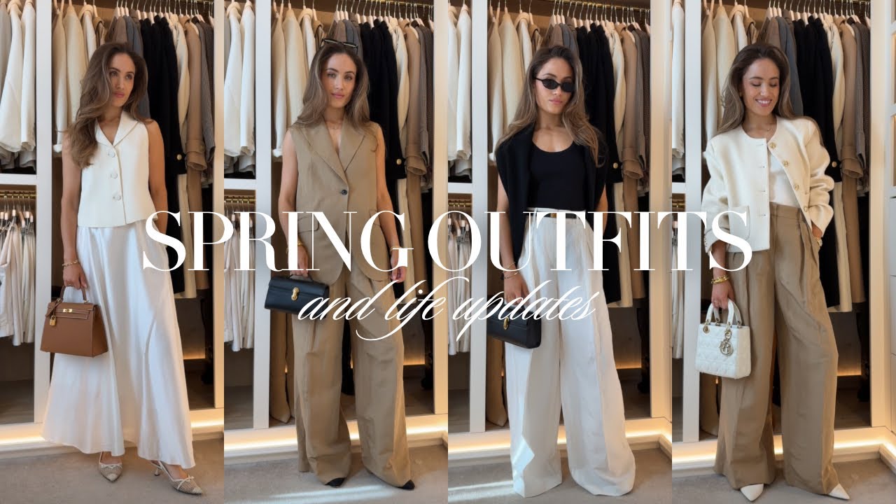 Outfits I'm Wearing This Spring | Spend the week with me 🤍 Kate Hutchins